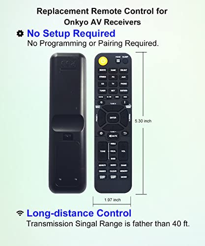 Control Remoto Reemplazo Onkyo Tx-rz840 Tx-nr797 - Pack