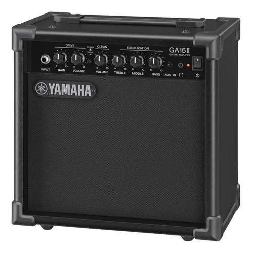 Imagem 1 de 2 de Amplificador Yamaha GA Series GA-15 para guitarra de 15W cor preto 127V