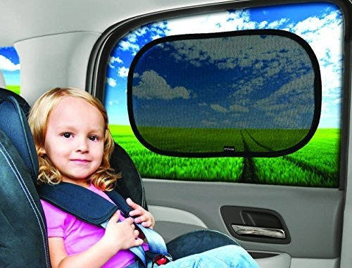 Imagen 2 de 5 de Enovoe - Parasol Para Ventana De Coche - (2 Unidades)
