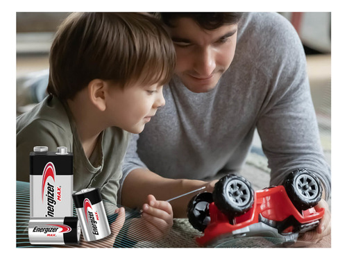 Pila Energizer Max Alcalina De 9v 522bp1 - 1 Unidad