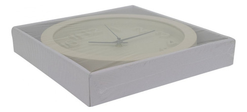 Relógio Parede Branco 25.5x25.5cm
