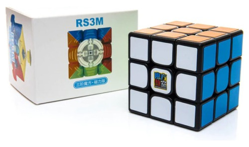 Imagen 4 de 7 de Cubo De Rubik 3x3 Magnético Profesional Moyu Rs3m 2020