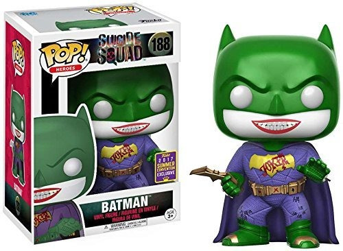 Funko Pop! Suicide Squad De Sdcc 2017 Joker Batman, Convenci