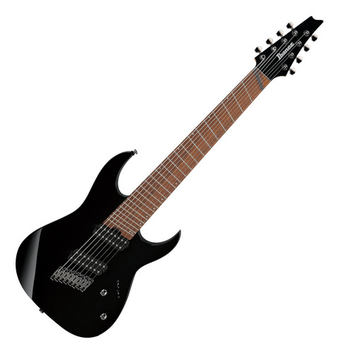 Guitarra Ibanez 8 Cordas Rg Series Multiscale Rgms8 Black