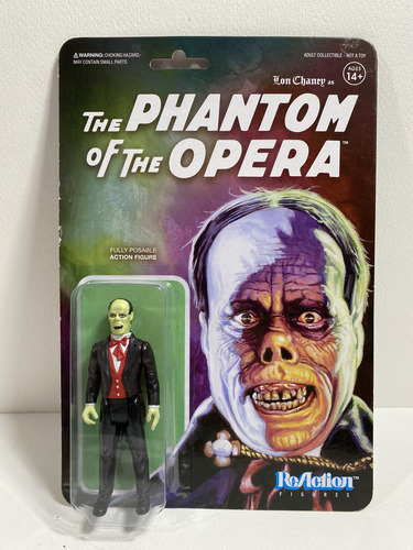 Super7 The Phantom Of The Opera Figura Reaction Fantasma (Usado)