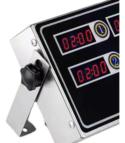Y Temporizador De Cocina Digital De 8 Canales Con Alarma