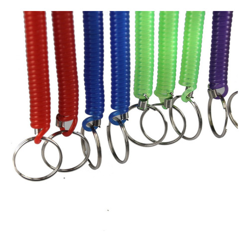 Juego De 12 Llaves De Cordón Con Cable En Espiral Flexible