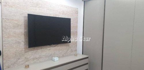 Imagem 5 de 18 de Flat Com 1 Dormitório À Venda, 56 M² Por R$ 530.000,00 - Edifício Le Bouganville - Barueri/sp - Fl0020