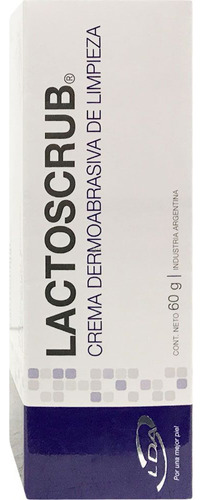 Lda Lactoscrub Crema Dermoabrasiva De Limpieza X 60 Gr