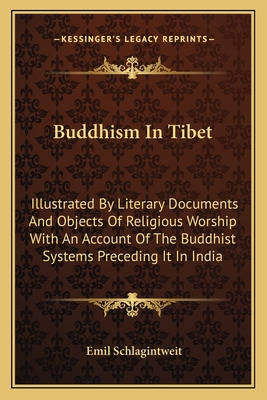 Libro Buddhism In Tibet: Illustrated By Literary Document...