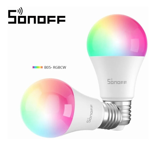 Foco Inteligente Led Sonoff Rgbcw B05-bl Wi-fi, 2 Piezas