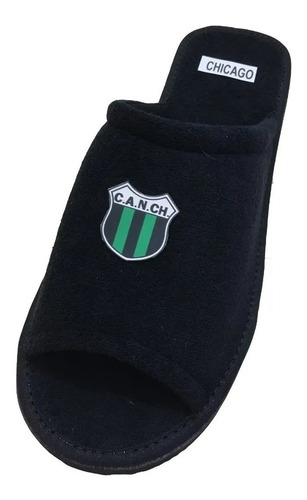 Pantuflas Chinelas Abiertas De Futbol Escudos Nueva Chicago