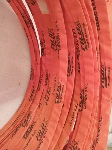 2 Hojas Filox 3,50 Mts Para Sierra Carnicera Bianchi Marani