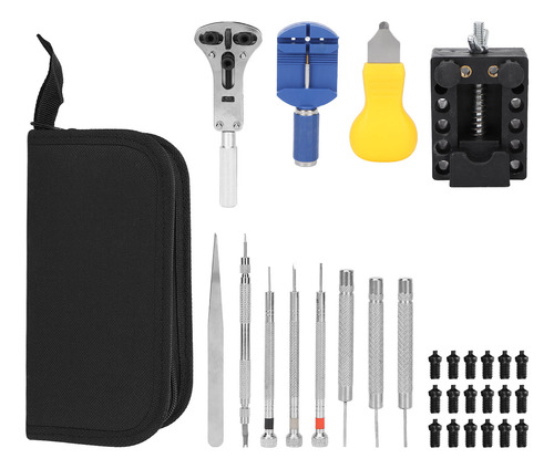 Kit Profesional De Reparación De Relojes, Batería De Correa