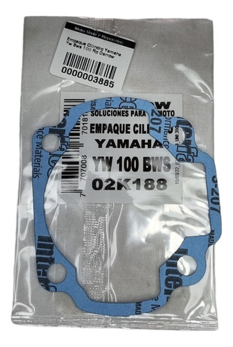 Empaque Cilindro Yamaha Yw Bws 100 Darrow