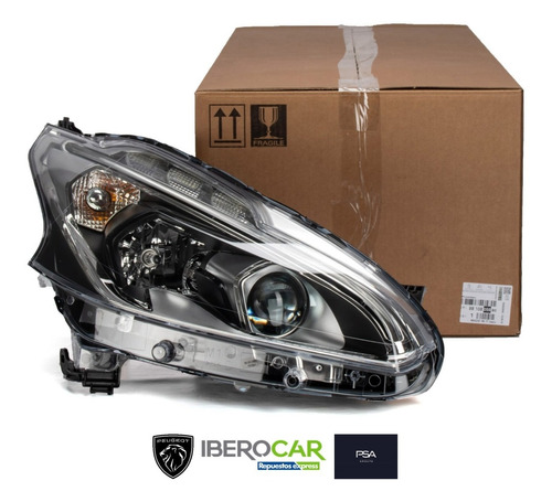 Óptico Derecho Original Peugeot 208 1.5 Bluehdi 2018-2022