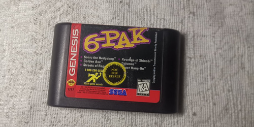 6-pak Sega Genesis 