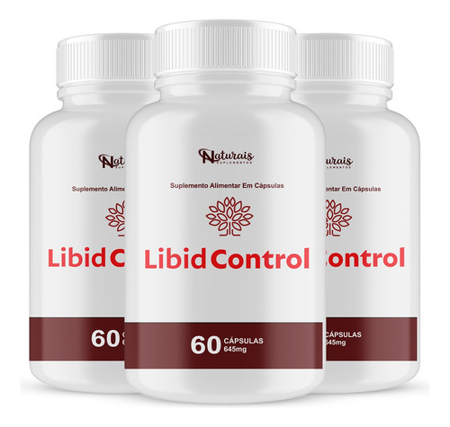 Libid Control Suplemento Alimentar 60 Cáps - Fórmula Natural