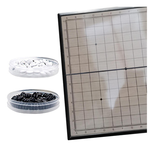 Go Game Set Tablero Plegable Con Piezas De Ajedrez Juego De