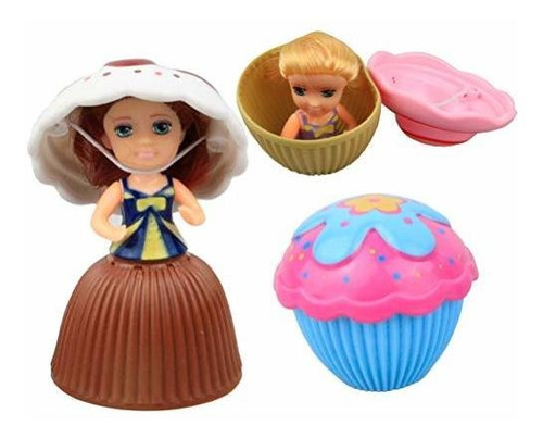 Muñeca - Stobok 3pcs Cupcake Princess Doll Magic Gift Toys F