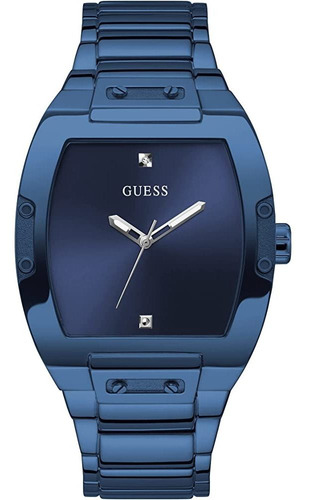 Guess Men's Trend Casual Tonneau Diamond Reloj De 43 Mm - Es