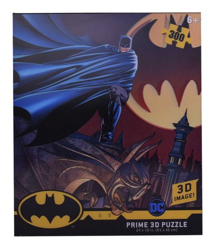 Puzzle Rompecabezas 300 Pzs Prime 3d Bati Señal Batman Dc