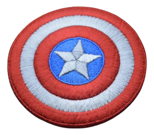 Parche Rothco Tactico Capitan America Pvc Bordado Emol