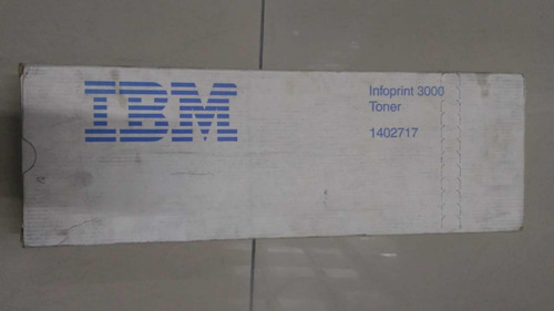 Toner Original Ibm Infoprint 3000 1402717 45,000 Impresiones