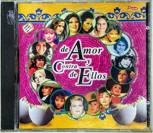De Amor Y Contra De Ellos Cd Disco Rocío 1998