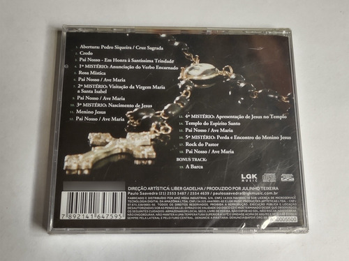 Cd O Terço Por Pedro Siqueira Mistérios Gozosos Lacrado