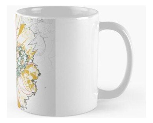 Taza Lápiz De Color Flor Dividida Calidad Premium