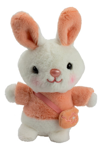 Pelúcia Coelho Com Roupinha - 17 Cm - Bbr Toys - R3417