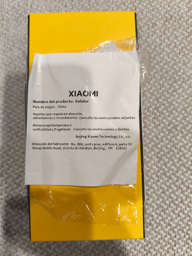 Xiaomi Poco X7 Pro 256 Gb 8gb Ram Negro Nuevo Desbloqueado Negro