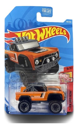 Hot Wheels Custom Ford Bronco #163/250 6/10 Hw Then And Now 