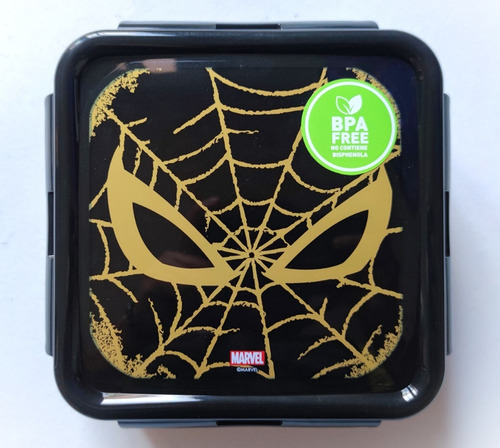 Pote Tapper Contenedor De Comida Hermético 500 Ml Spiderman