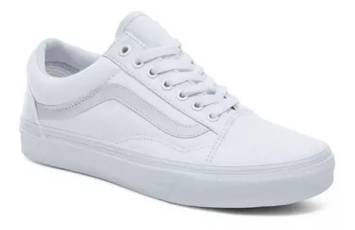 Tenis Vans Skool Vans Tennis Blanco Dama