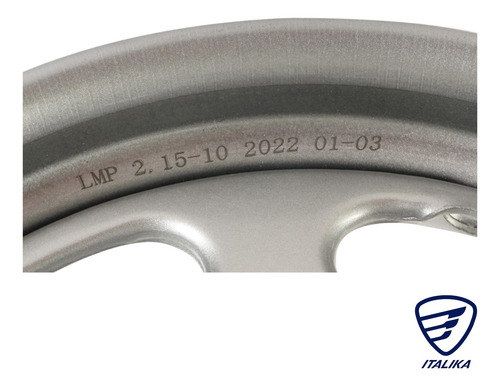 Rin Tras Plata Cs125 Italika F15030074