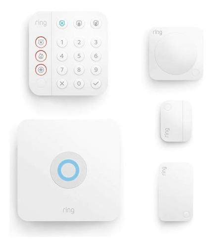 Sistema De Seguridad Ring Alarm Home Security Kit 5 Piezas