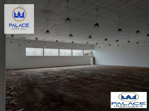 Salão Para Alugar, 580 M² Por R$ 17.000,00/mês - Paulista - Piracicaba/sp - Sl0151