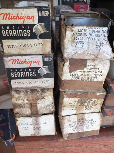 Bronzina Biela Ford 8ba Flathead V8 1946 1947 1948 Med 010