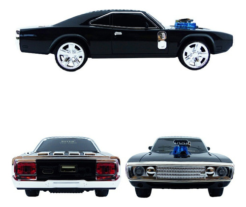 Parlante Bluetooth A Escala De Coleccion Retro Dodge Charger