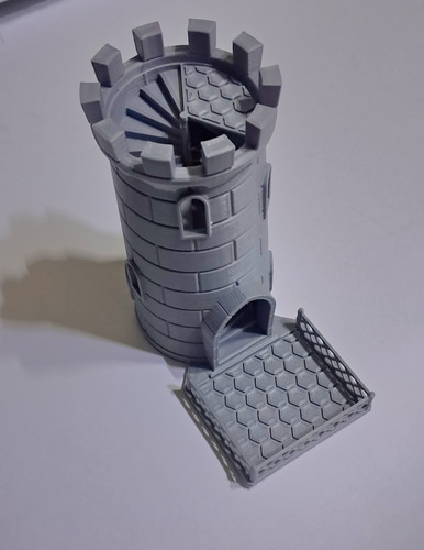 Torre Para Dados Plástico Dungeon And Dragón Juegos De Mesa