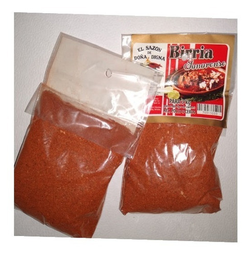 Birria Sonorense Sazonador Para 3 Kg Carne Pollo O Cerdo 