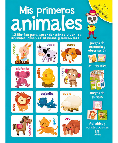 Mis Primeros Animales Libros Cubos - Libsa - Dial