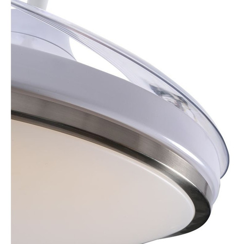 Imagen 3 de 10 de Ventilador De Techo 42 Pulgadas Peabody Aspas Transparentes