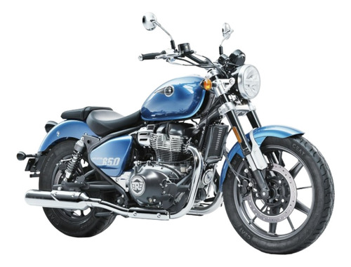 Royal Enfield Super Meteor 650 Astral Blue 1° Service Gratis