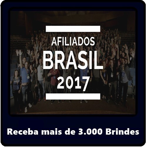 Afiliados Brasil 2017 Em São Paulo - 55 Palestras + 3000 B