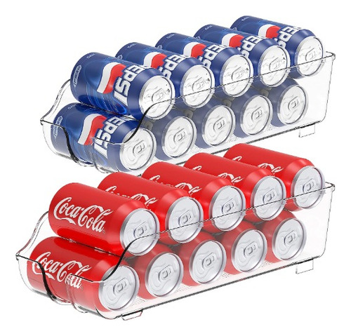  Organizador De Latas Para Refrigerador,  Contenedor