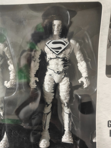 Dc Superman Tierra 1 Y Tierra 2 Sketch Macfarlane Toys (Usado)