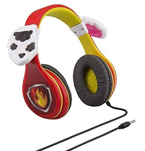 Paw Patrol Marshall Auriculares Niños, Diadema Ajustable, Color Marshall headphones
